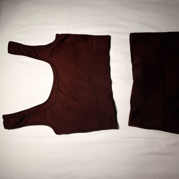 Women's Brown Activewear Set size medium - Picture 4 of 5